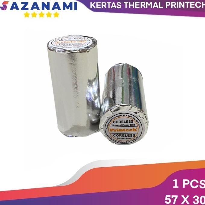 

PRINTECH THERMAL PAPER KERTAS KASIR KERTAS STRUK 57 X 30 saz4 Ayo Order