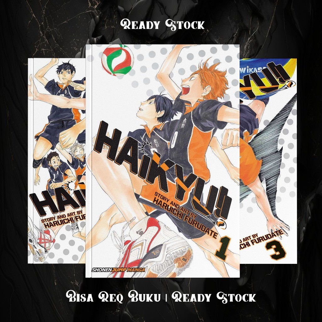 Komik Manga Haikyuu Vol. 1-45 by Haruichi Furudate Bahasa Indonesia