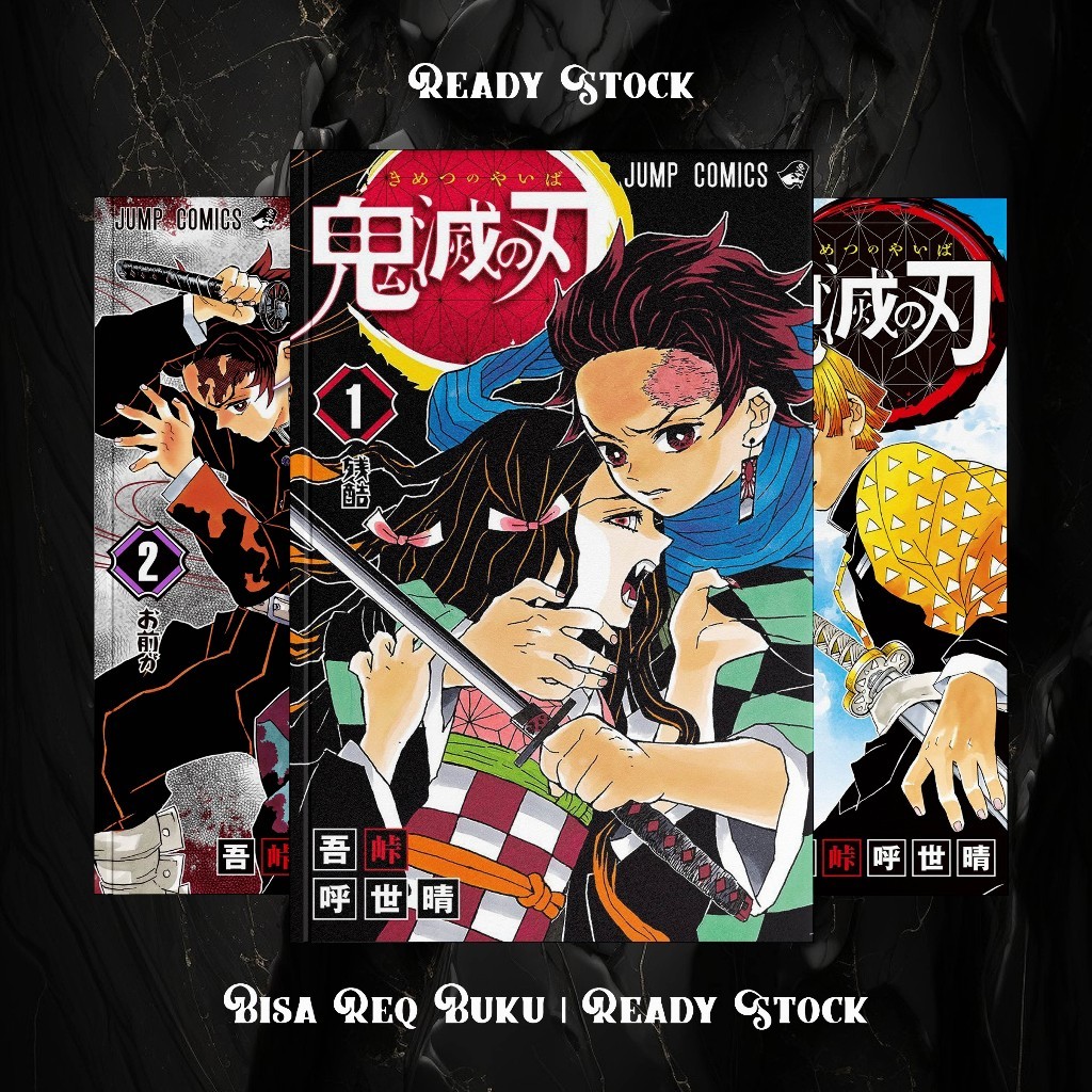 Komik Manga Demon Slayer: Kimetsu no Yaiba Vol.1-23 by Koyoharu Gotouge Bahasa Indonesia