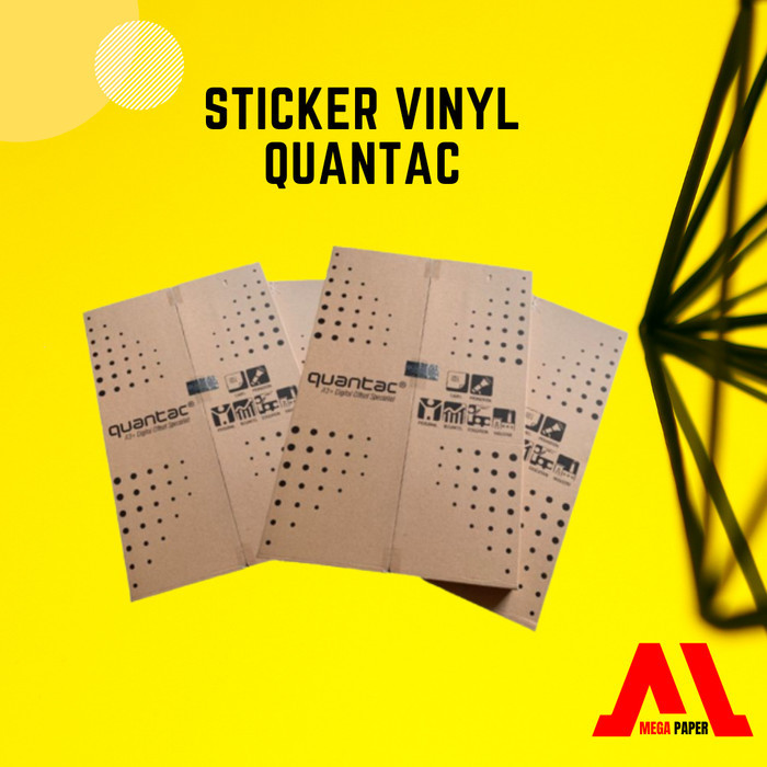 

Sale Bahan Sticker Vinyl Laser A3 Quantac - Glossy