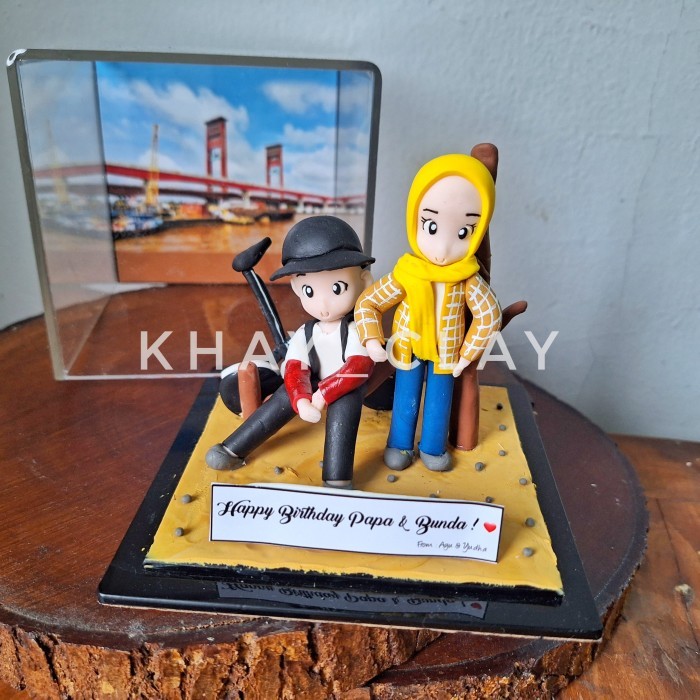 custom clay 2 figure + aklirik