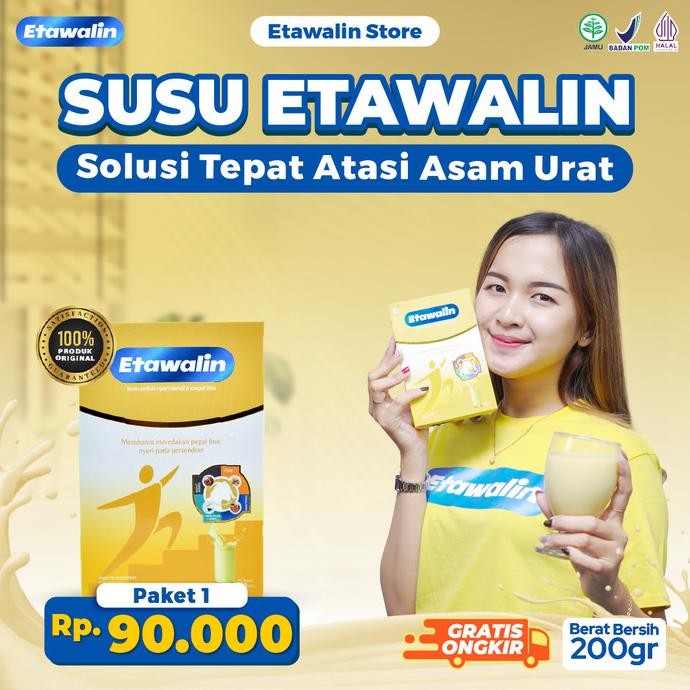 

Etawalin Paket 1 Box Susu Etawa Tingkatkan Kepadatan Kesehatan Tulang