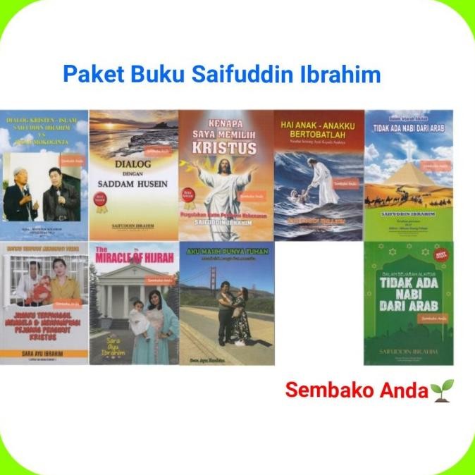 

Paket Buku Islam Kristen Saifuddin Ibrahim