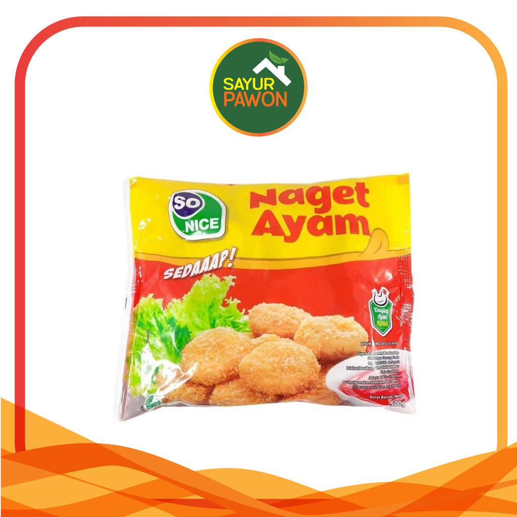 

Nugget Ayam So Nice ( frozen)