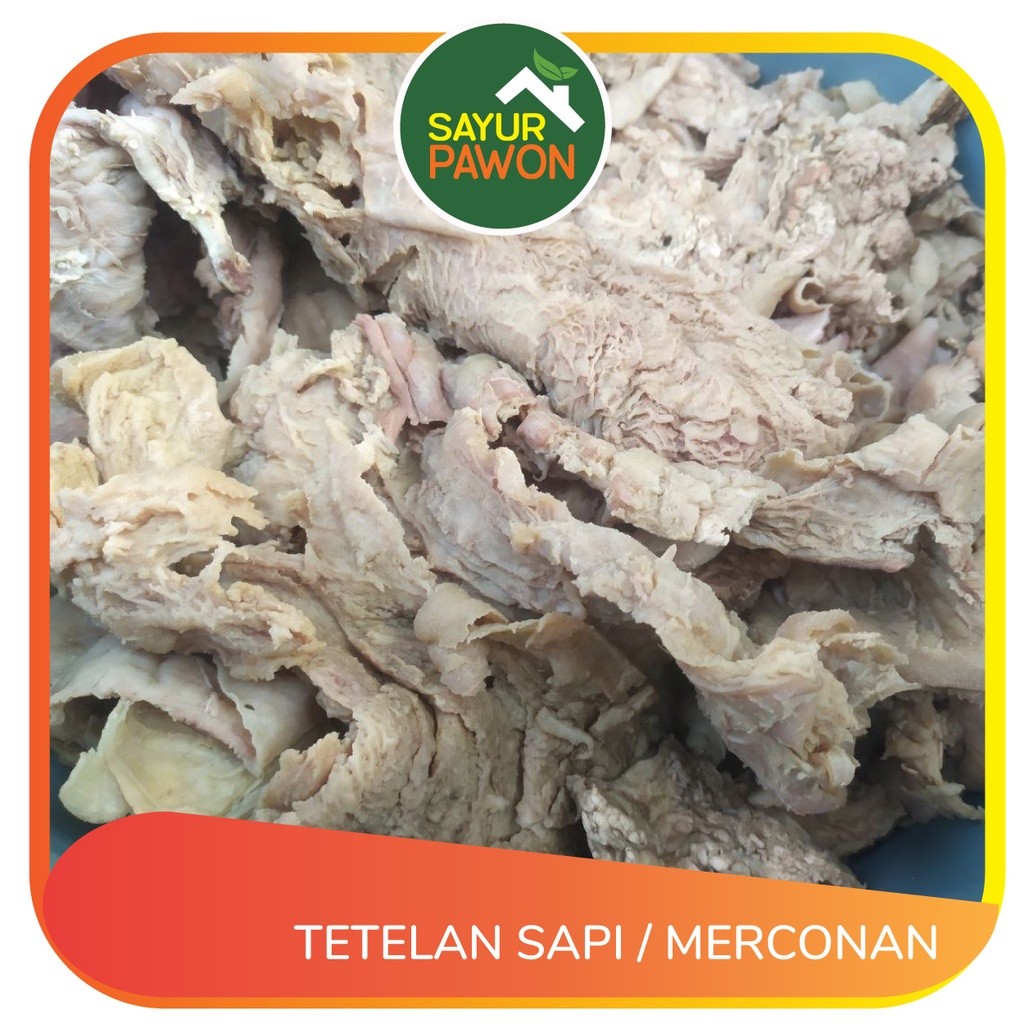 

Tetelan / merconan sapi per 250gr