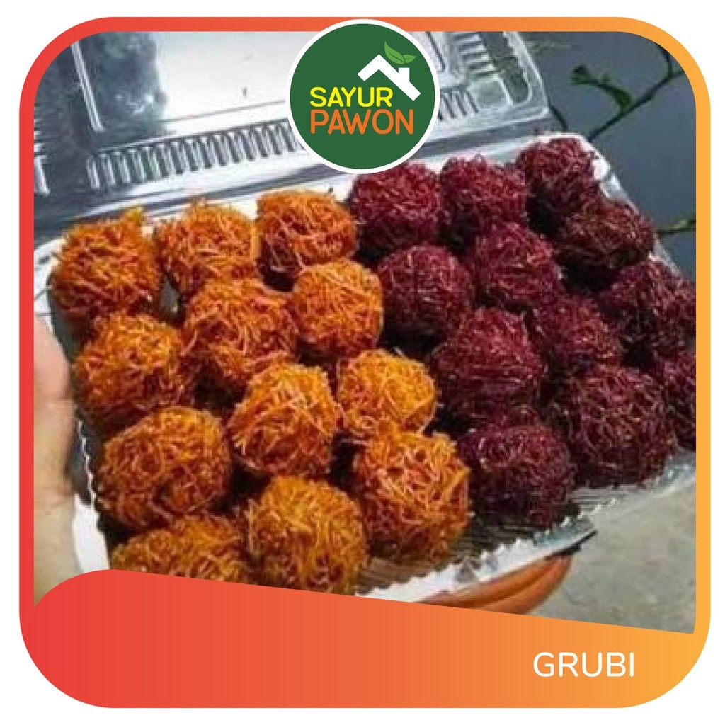 

Grubi per pack (snack/camilan tradisional)