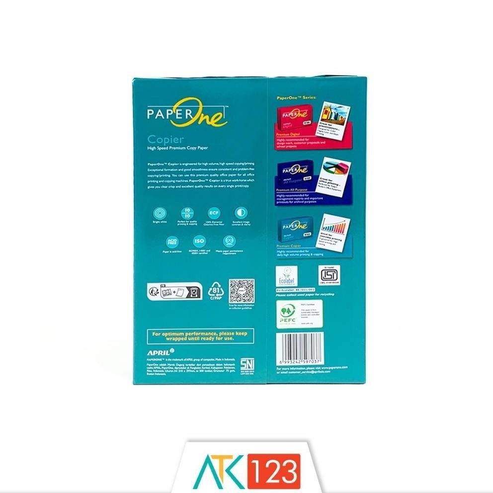 

BD KERTAS HVS A4 75 GSM - PAPER ONE