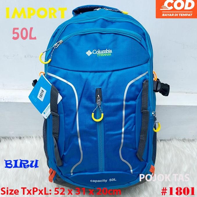 OP TAS RANSEL GUNUNG TAS RANSEL - 50L - TAS PUNGGUNG - TAS CARRIER - TAS CAMPING MURAH TERLARIS