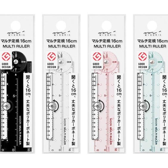 

D Foldable Ruler 16Cm Protractor Transparent Ggaris Lipat Busur Kecil