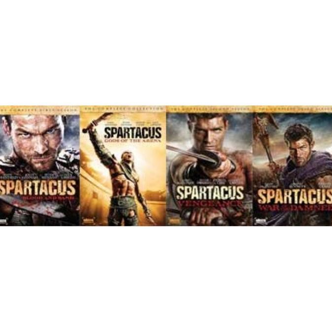 

Spartacus: Season 1-3 & Gods Of The Arena, Tamat, (2010 - 2013)