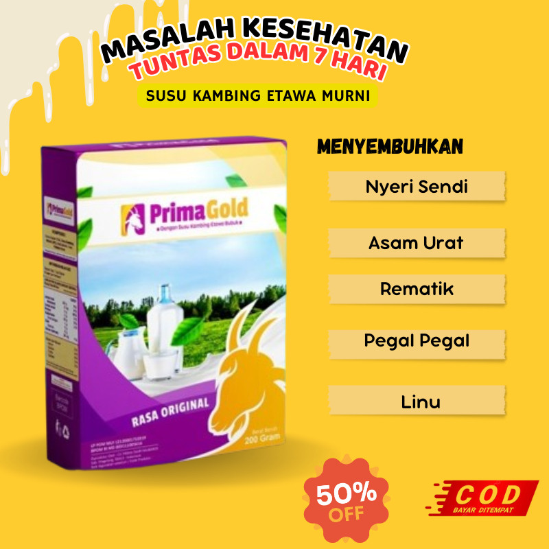 

MURAH 1 BOX Susu Kambing Etawa Primagold Terbaik COD Halal Termurah Tidak Prengus Promo S9G3 Terlaris Obat Asam Lambung Viral Gratis Ongkir Bermanfaat Murah Menja