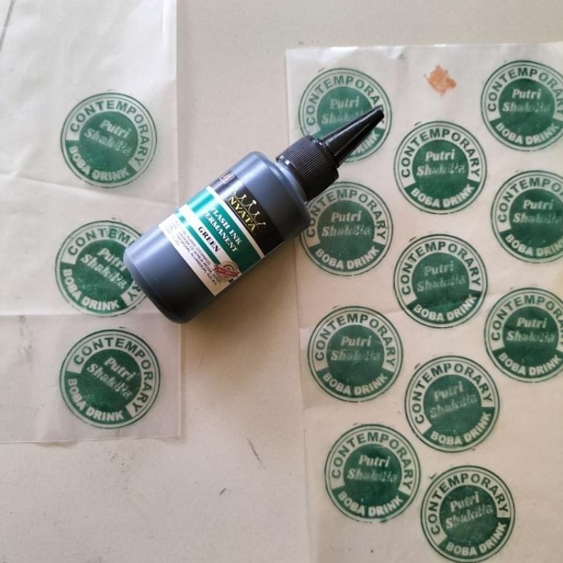 

PL30 TINTA PERMANENT UNTUK STEMPEL FLASH OTOMATIS, MEDIA PLASTIK ,isi 100 ml Berkualitas