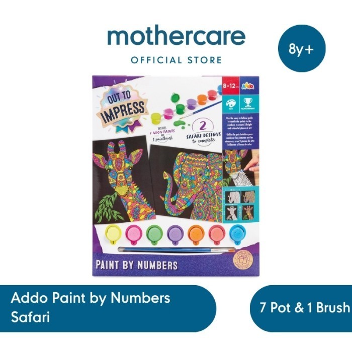 

Azalia Addo Out To Impress Paint By Numbers Safari - Mainan Alat Lukis Anak