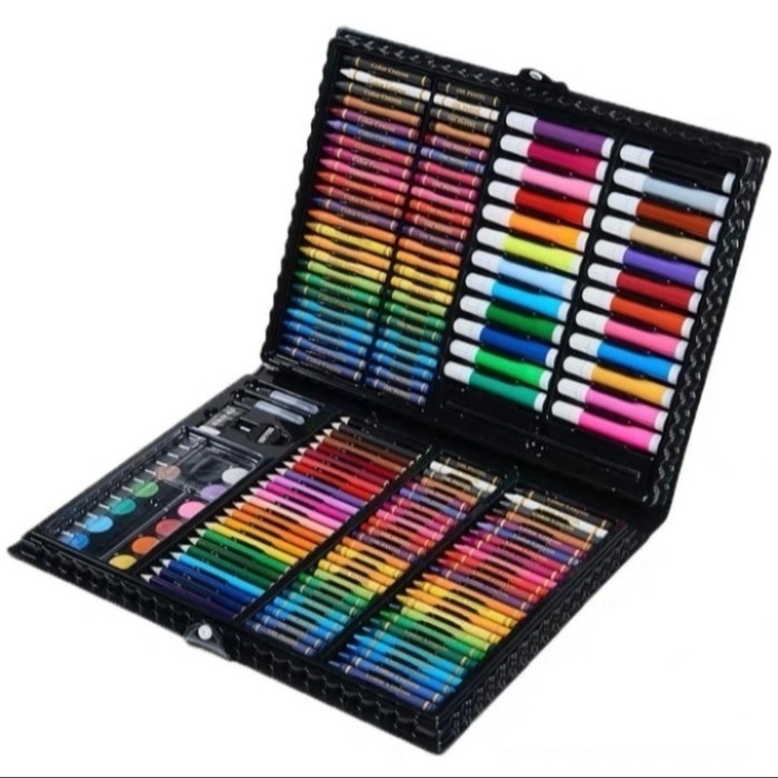 

Azalia Set Alat Lukis Seni Super Mega 168 Buah/Warna-Warna