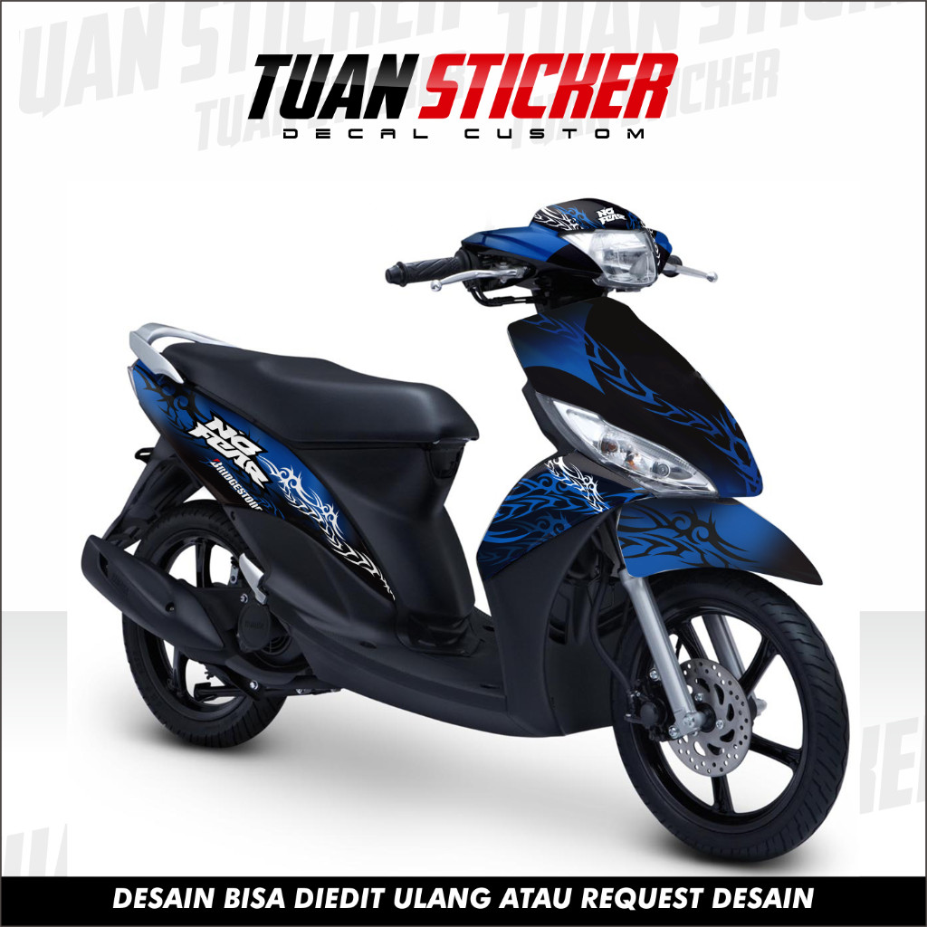 Decal Mio J Full Body Stiker Mio J Variasi Full Body Striping Mio J Variasi kode kosong sebelas