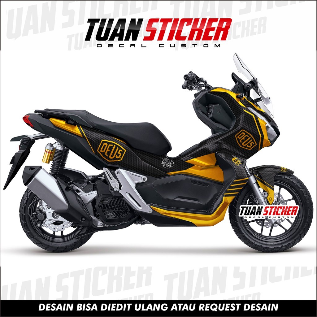 Sticker Striping DECAL Honda ADV 150, Sticker Decal ADV, Sticker ADV 150 ,striping ADV 150 DEUS