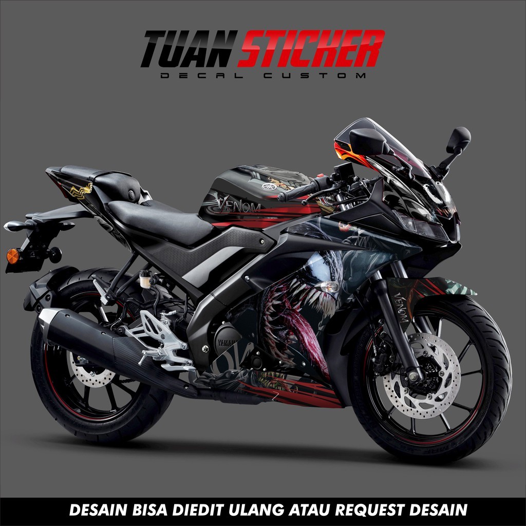 Sticker Striping Decal Yamaha R15 V3, Sticker Decal R15 V3, Sticker R15 , striping R15 V3 Venom