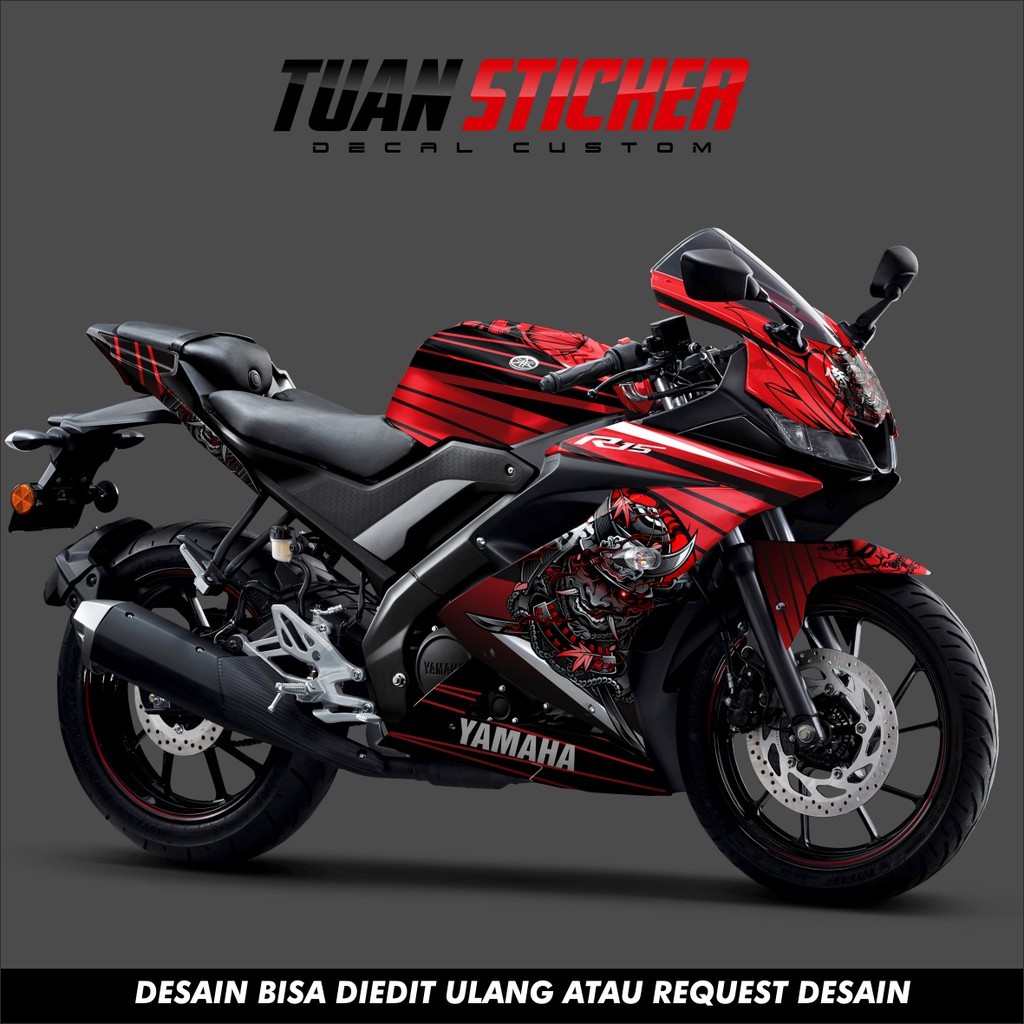 Sticker Striping Decal Yamaha R15 V3, Sticker Decal R15 V3, Sticker R15 , striping R15 V3 Gfx 3