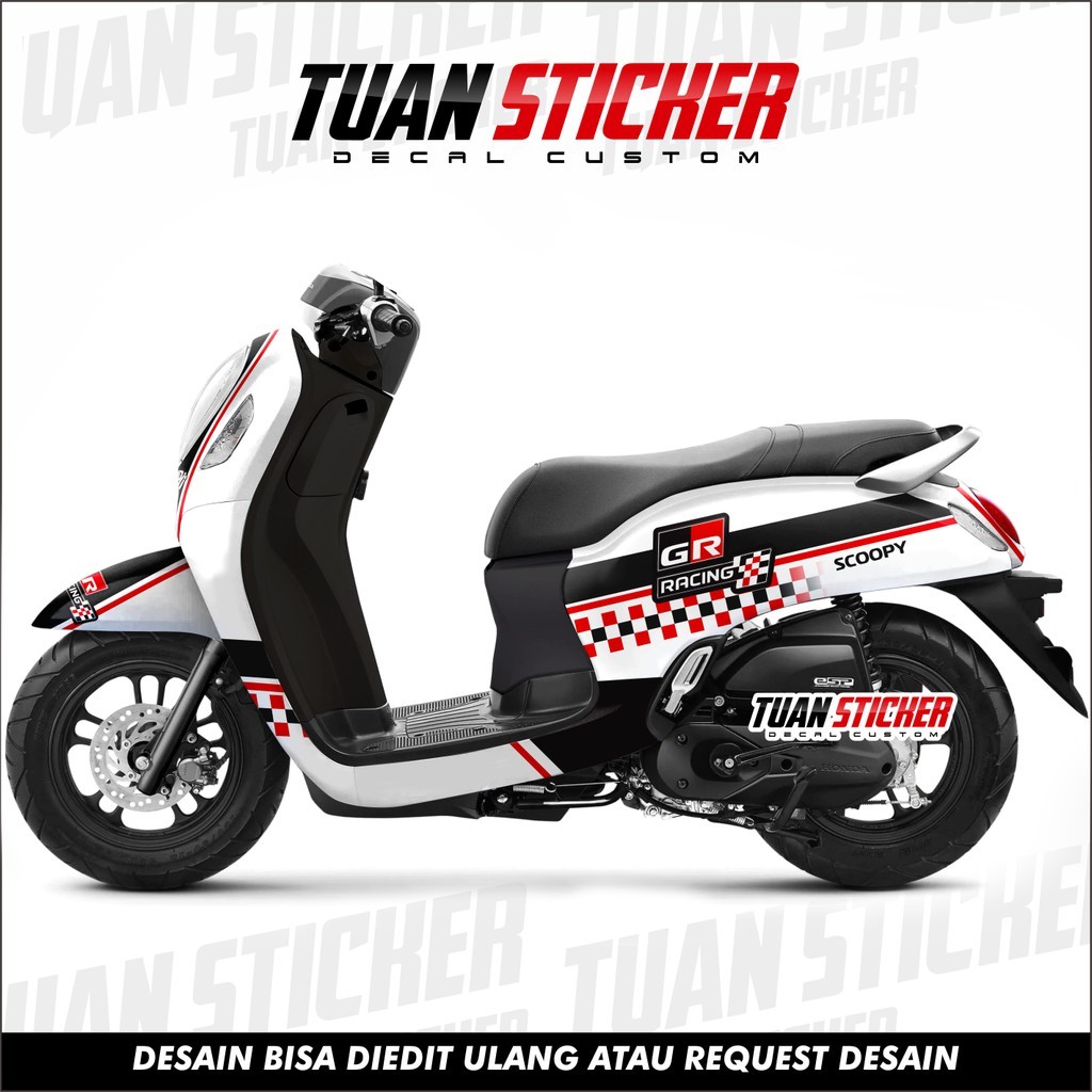 Sticker Striping Decal Scoopy 2021, sticker scoopy 2021, striping scoopy 2021 stiker scoopy 2021 GR