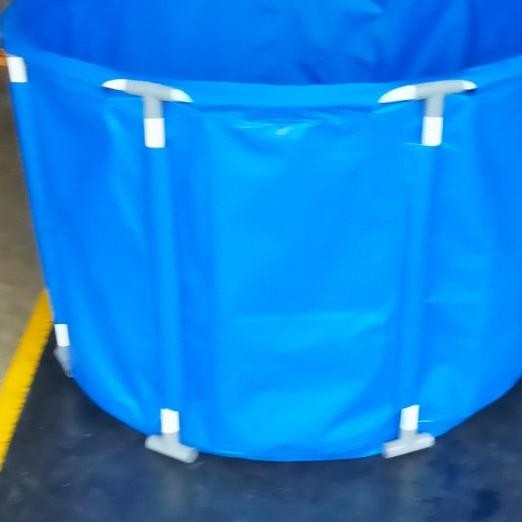 Kolam Terpal Diameter 1.2 T1 Berselot Buat Paralon Bhn Pvc Orchid