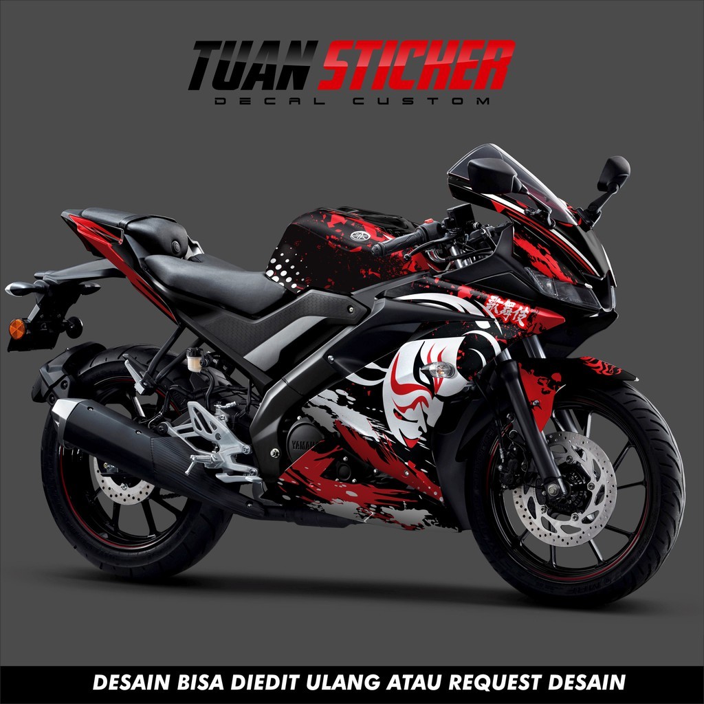 Sticker Striping Decal Yamaha R15 V3, Sticker Decal R15 V3, Sticker R15 , striping R15 V3 Kabuki