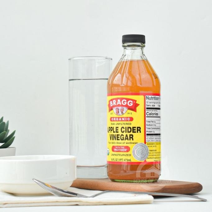 

minuman Asli kesehatan dan kecantikan bragg apple cider vinegar ( cuka apel) - 473ml