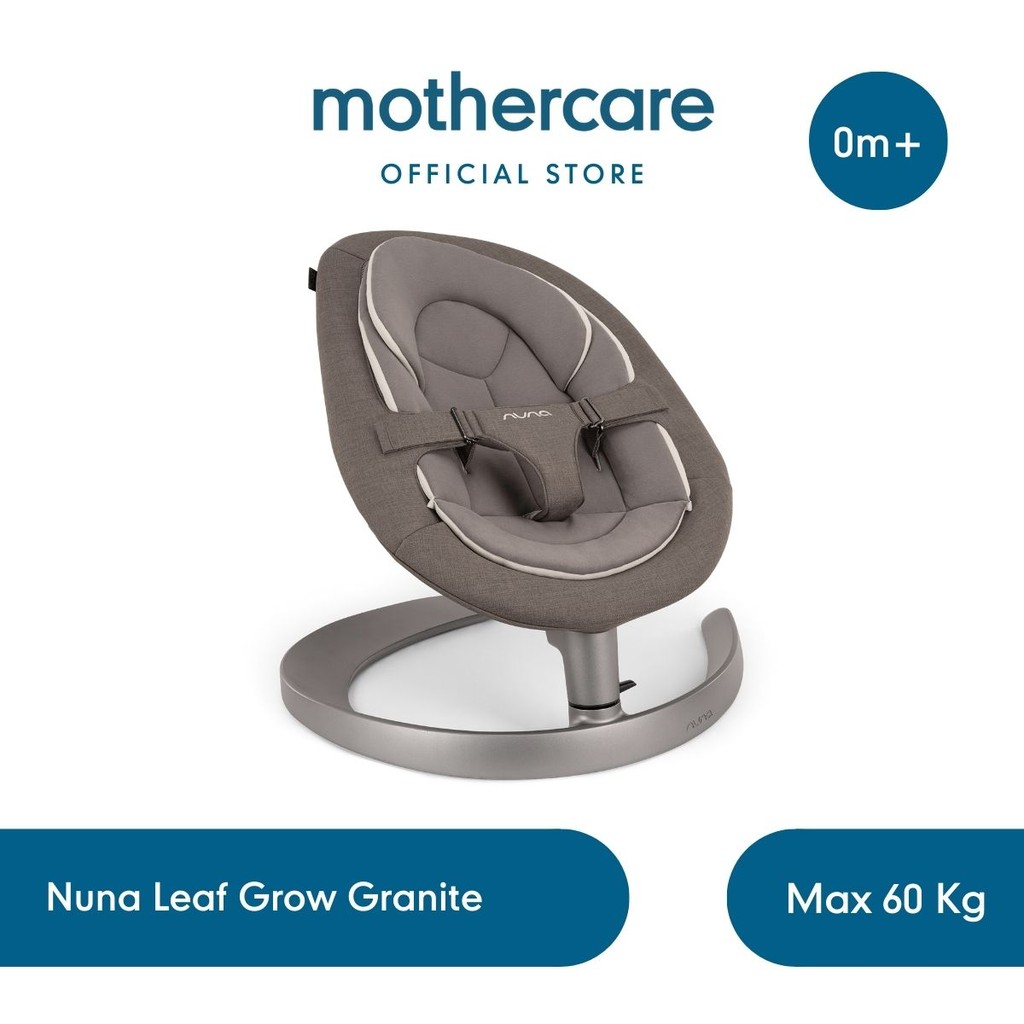 Nuna Leaf Grow Granite - Kursi Goyang Anak Bayi