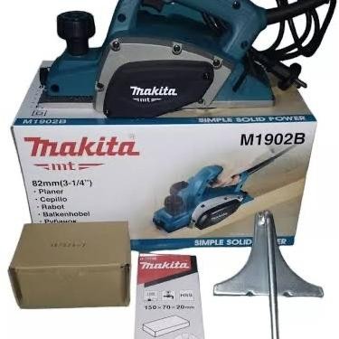 Maktec Mt 192 Mesin Serut Ketam Kayu 82Mm Power Planner 580Watt Mt192