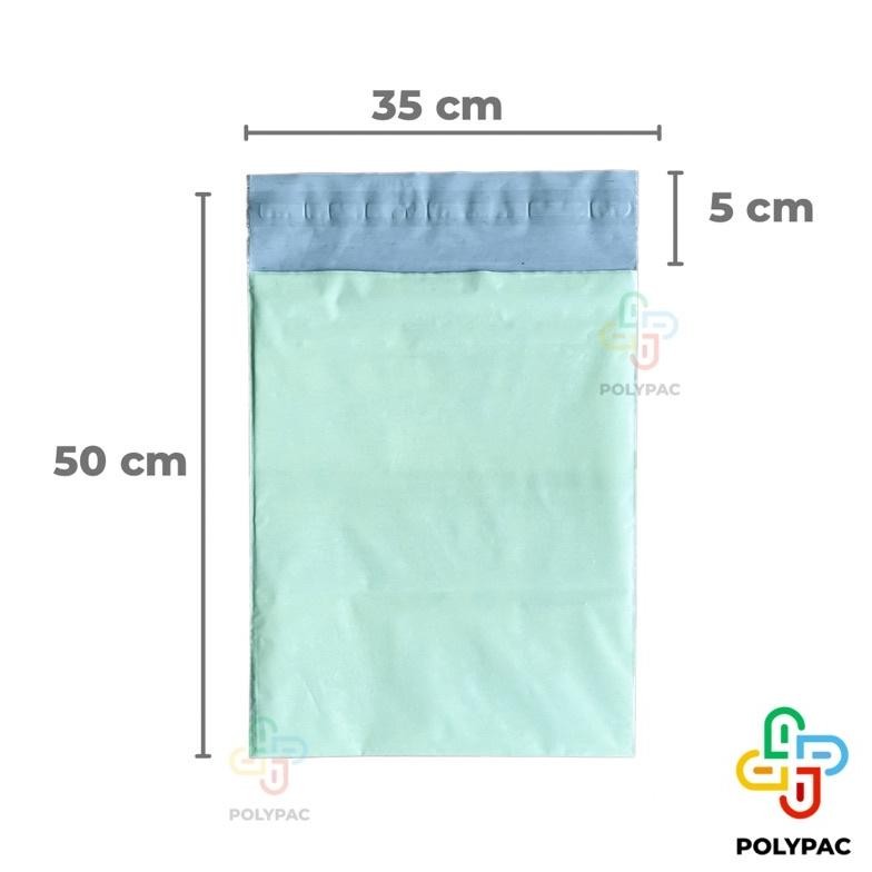 

ii-99 Polymailer Warna Ekonomis [35x50] isi 100 pcs - Polymailer Lem Warna Pastel Termurah