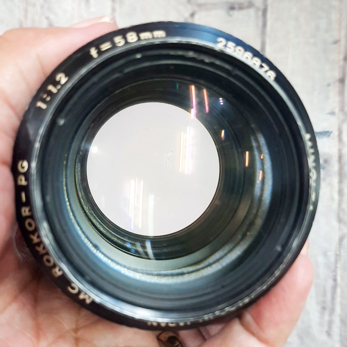 Ready Stok - Lensa Minolta 58Mm F1.2 Mc Rokkor Pg