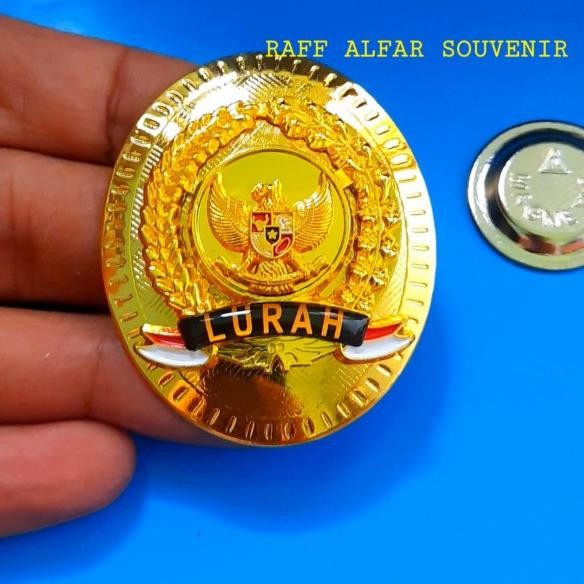 Pin Lurah Lencana Lurah Pin Garuda Lurah