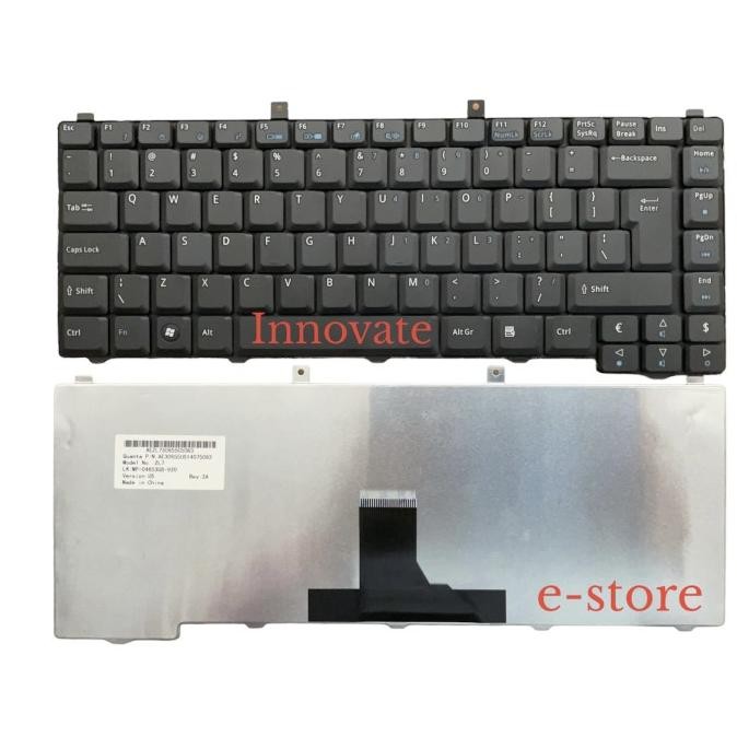 Keyboard Acer 1400 5580 hitam