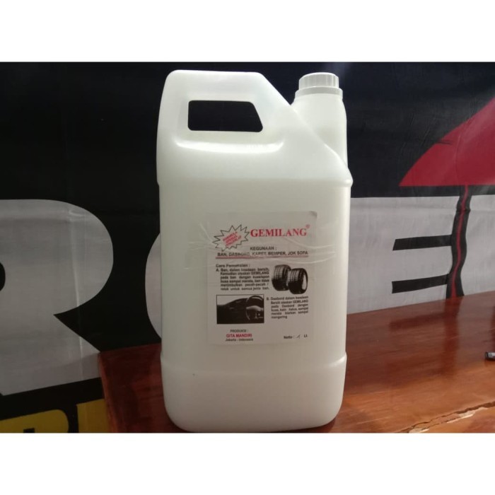 Terbaru Semir Ban Mobil Galon 5 Liter Promo Ready Stok