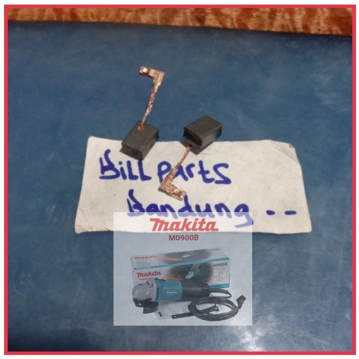 ] spul carbon brush M0900B arang kul gerinda tangan Makita slepan boster