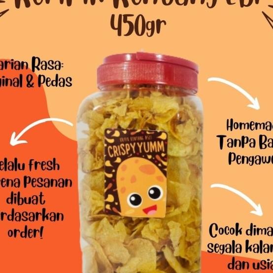 

Keripik Kentang Ebi Homemade Enak Gurih Renyah - 450Gr