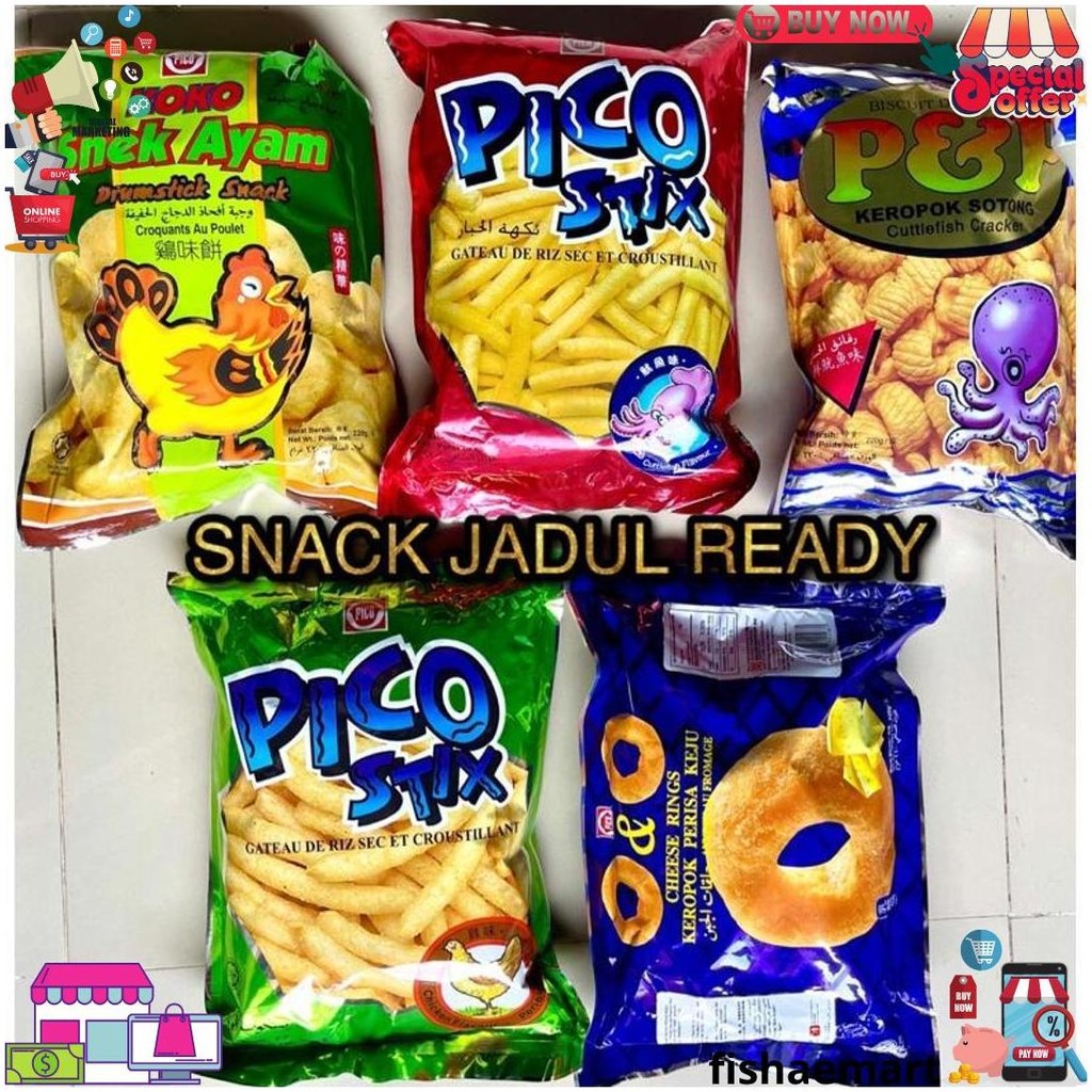 

Snack Jadul Malaysia Ukuran Besar 220G D Gratis Ongkir