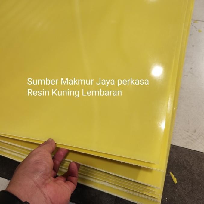 

Epoxy Sheet Fiberglass G11 / Resin Kuning Lembaran 5Mm X 30Cm X 50Cm