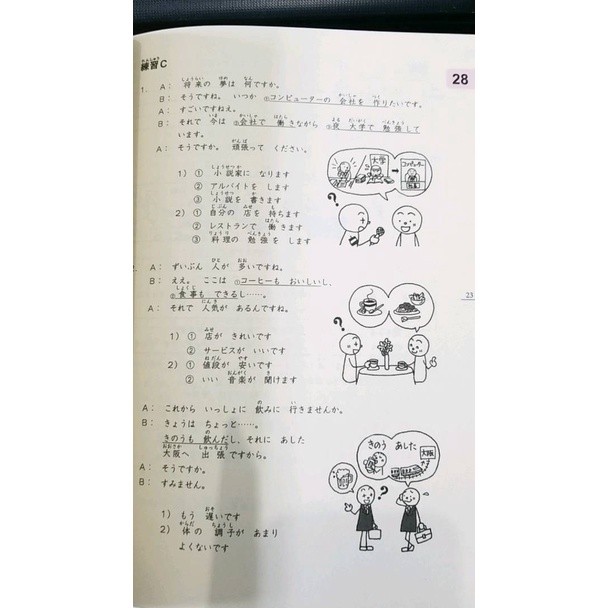 

(Book Size A5) Minna no Nihongo I & II (Versi Jepang & Terjemahan Indonesia) keterangan tata bahasa