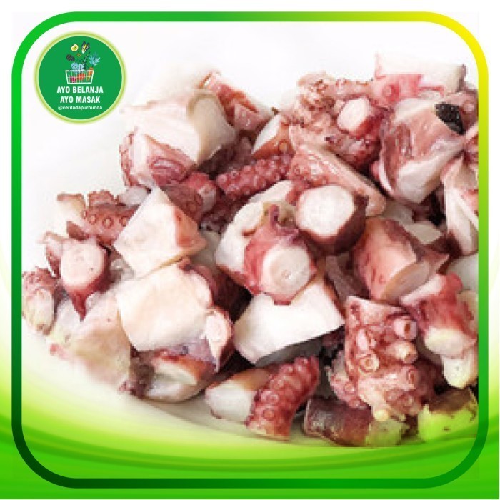 

Gurita Cut Frozen / pack 500 gram