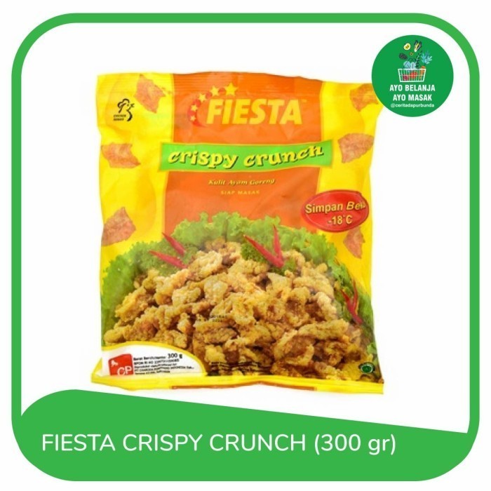 

Fiesta Crispy Crunch - Kulit Ayam Goreng 300 gram (frozen foods)