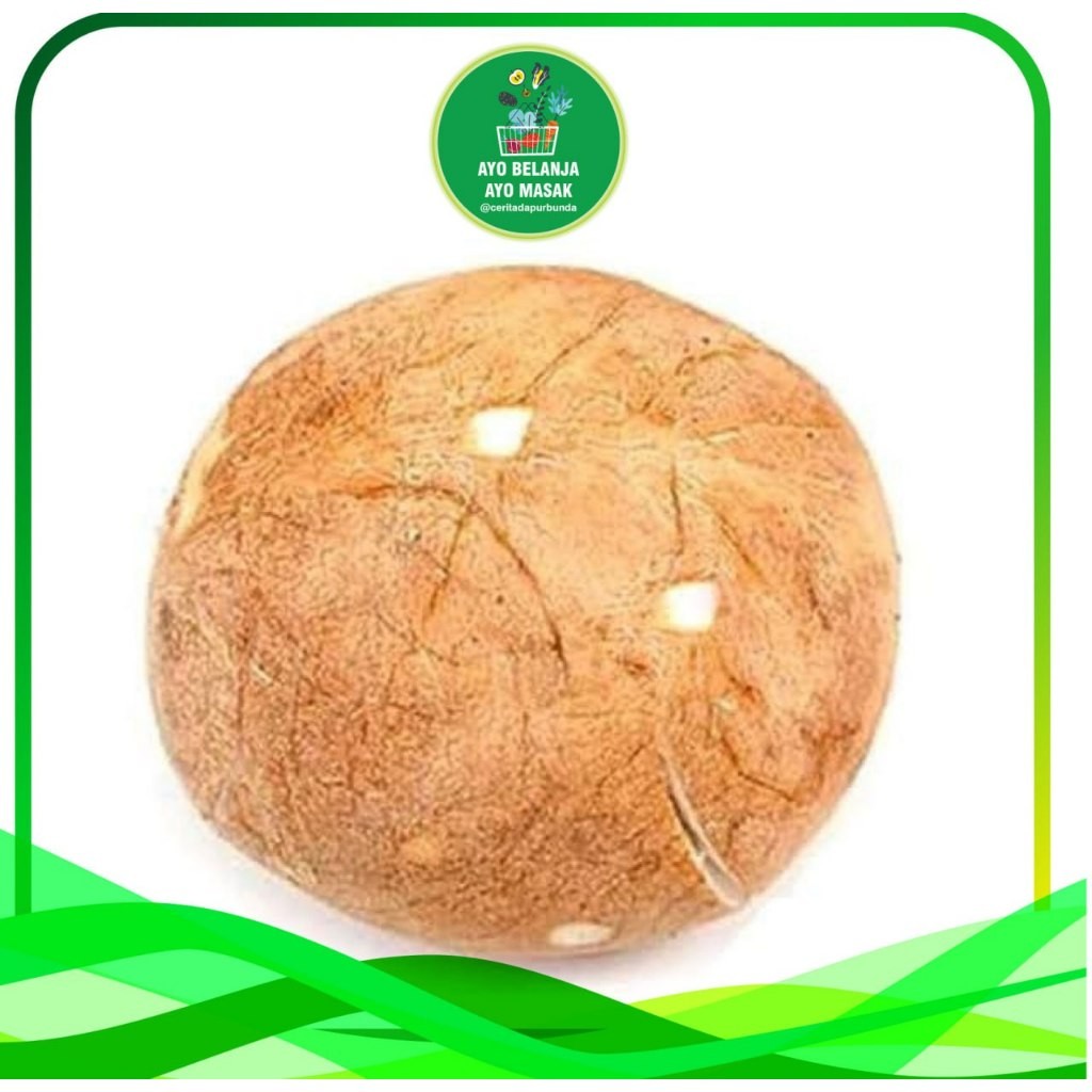 

Kelapa Utuh per butir