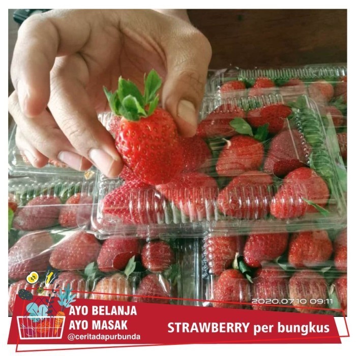 

BUAH STRAWBERRY per bungkus
