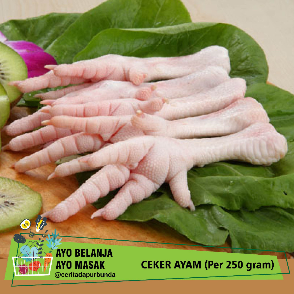 

CEKER AYAM RAS / BROILER FRESH [per 250 gram]