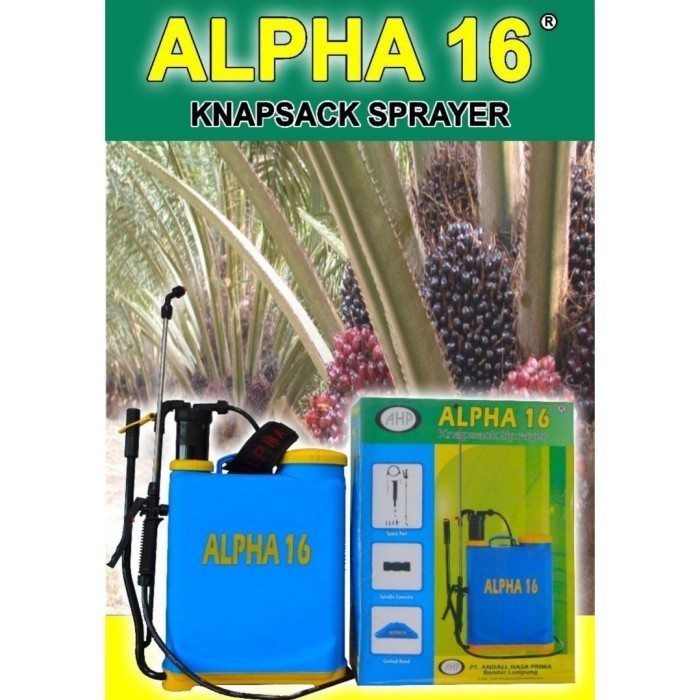 Terbaru Sprayer Alpha 16 Liter Knapsack Manual Promo Ready Stok
