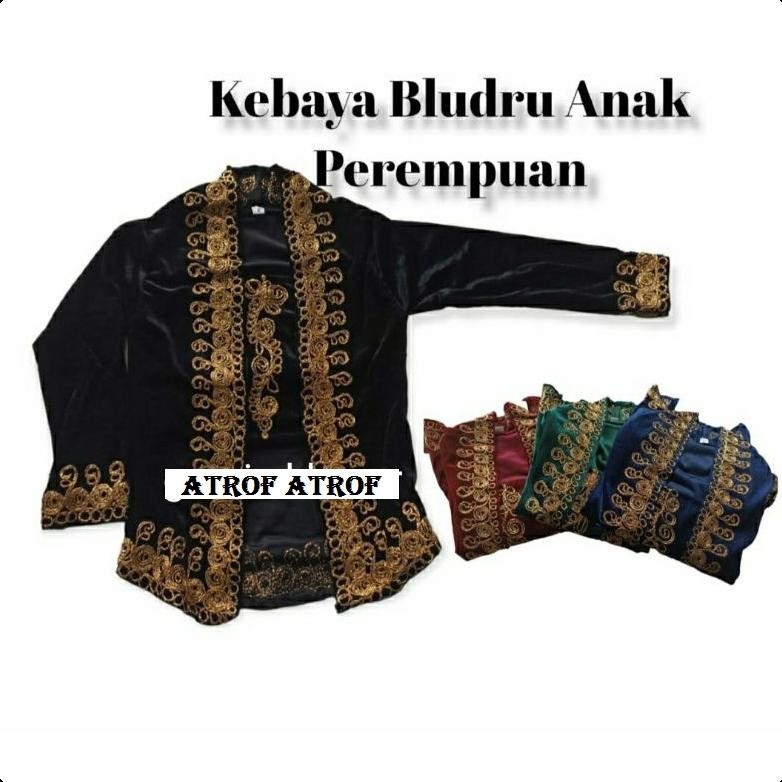 Gratis Ongkir Stelan Kebaya Beludru Anak ( Kebaya + Rok ) // Stelan Kebaya Anak Perempuan // Stelan 