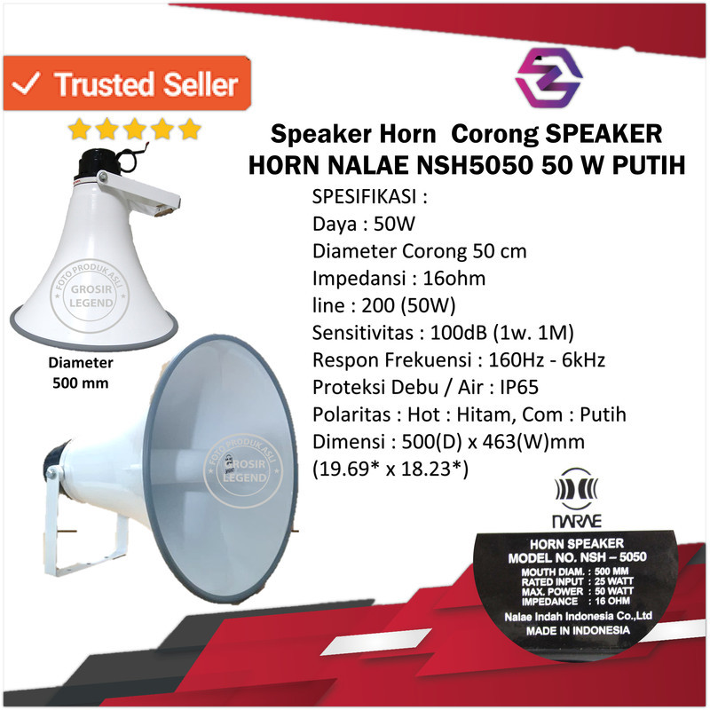 SPEAKER HORN NALAE NSH 5050 PENGERAS NALAE NSH 5050 50 WATT