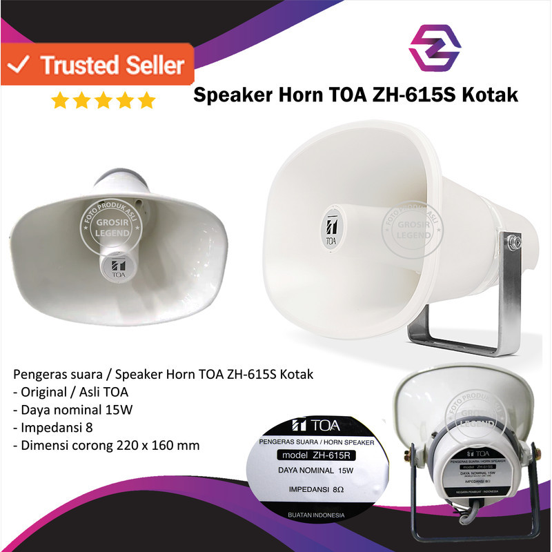 Speaker Horn TOA ZH-615S Kotak