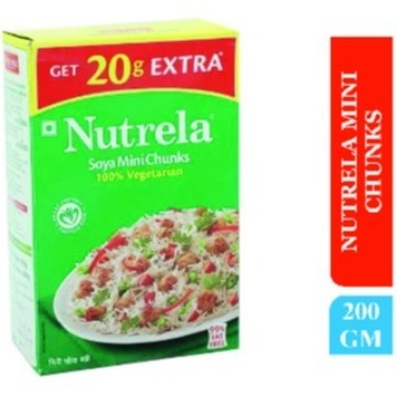 

((((()paling dicari] SOYA MINI CHUNKS NUTRELA 200G / Makanan Vegetarian Murni 100%