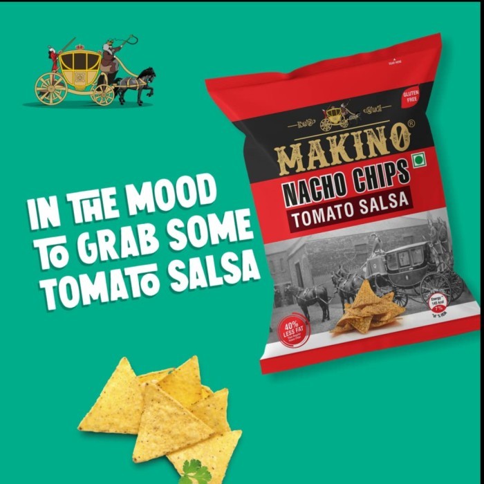 

Produk Terbaik] NACHO CHIPS TOMATO SALSA MAKINO 150G / Snack Jagung