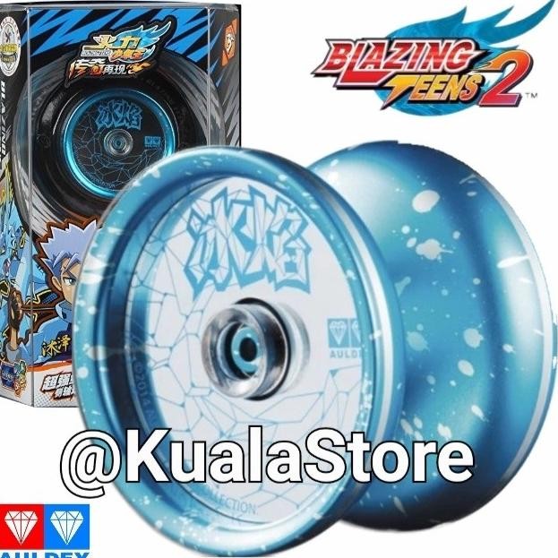 Yoyo Auldey Original Blazing Teens Frozen Blaze Metal Champion Hq Special Pekan Promo